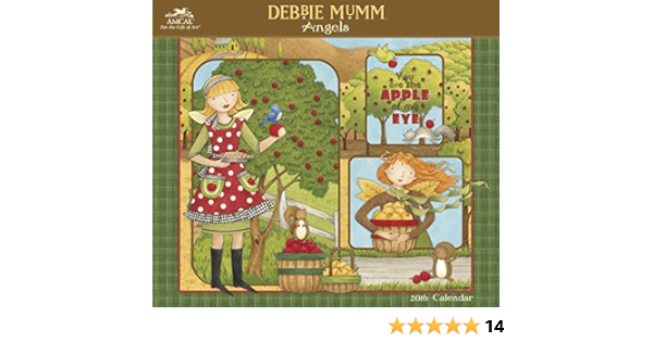 Debbie Mumm Angels Wall Calendar 2016 Amcal 9781629053622 Amazon Com Books