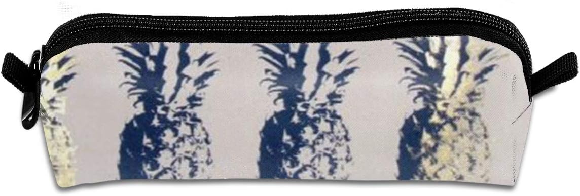 Daliker8 Pineapples Mid Wallpaper Homecube Big Capacity Pencil Case