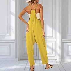 UNIANKIYA 2025 Spaghetti Strap Harem Long Pants One