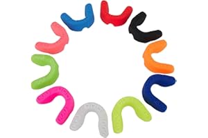 10 Pcs Sports Mouth Guards Gum Mouthguard Teeth Armor Game Guard for Boxing Basketball Football Hockey Karate Basketball Rugb