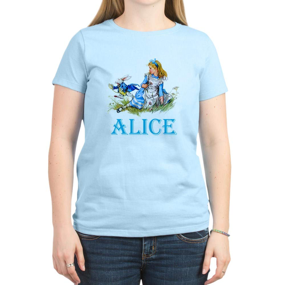 Alice In Wonderland Blue Crew Neck Tee 5134 Shirts Kitilan