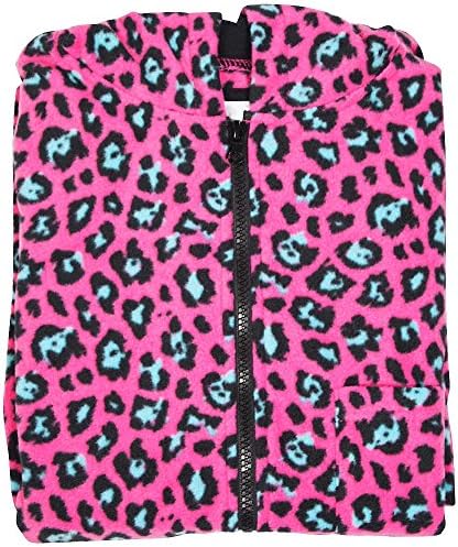 B O P J. - Ladies Cozy Hooded Micro Fleece Sleep Onesie PJ