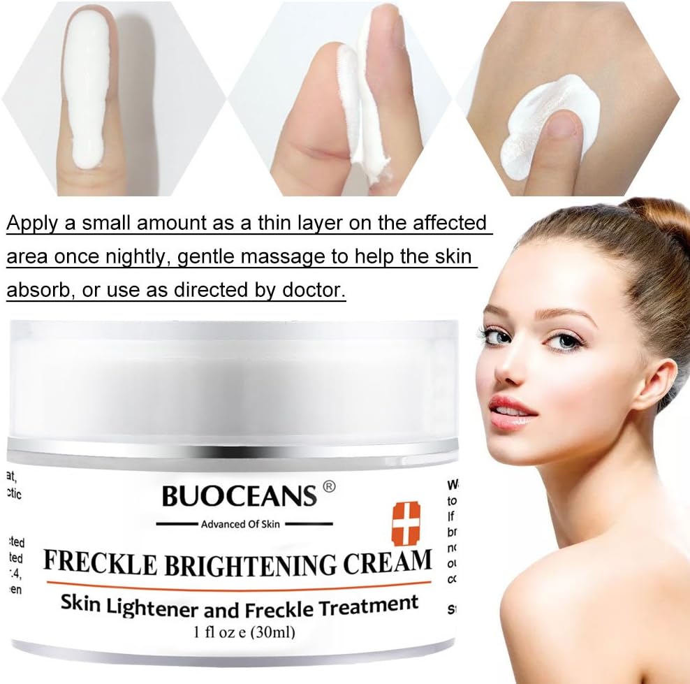 buoceans freckle brightening cream