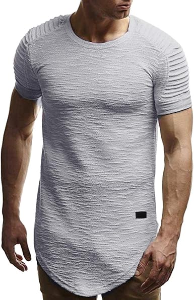 Camisetas largas para hombre Clearance
