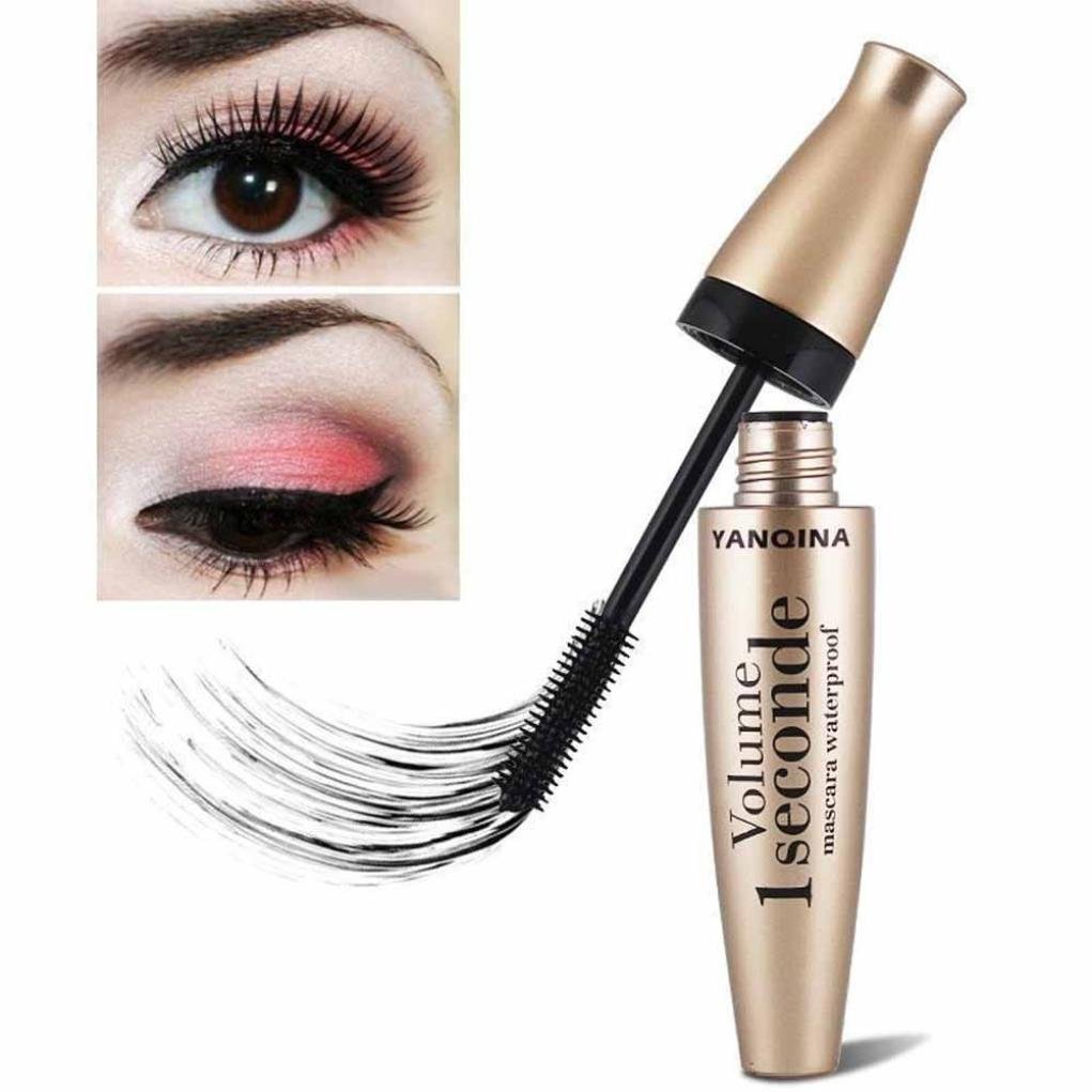 Amazon Com 3d Fiber Mascara Long Black Lash Eyelash Extension Waterproof Long Lasting Eye Makeup Extension Tool By Staron Black Beauty