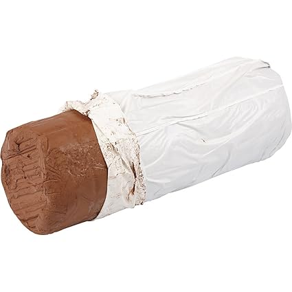 Tonmasse, rot, 10 kg