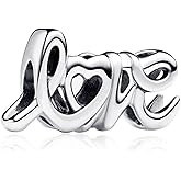 Amuefer S925 Charms for Pandora Bracelets and Necklaces, Gifts for Women on Birthday, Aniversary, Christmas, Mothers Day, Valentine's Day, Charm for Couples, Family, Friend, Girlfriend, Mom, Sister