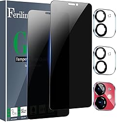 Ferilinso 4 Pack Privacy Screen Protector for