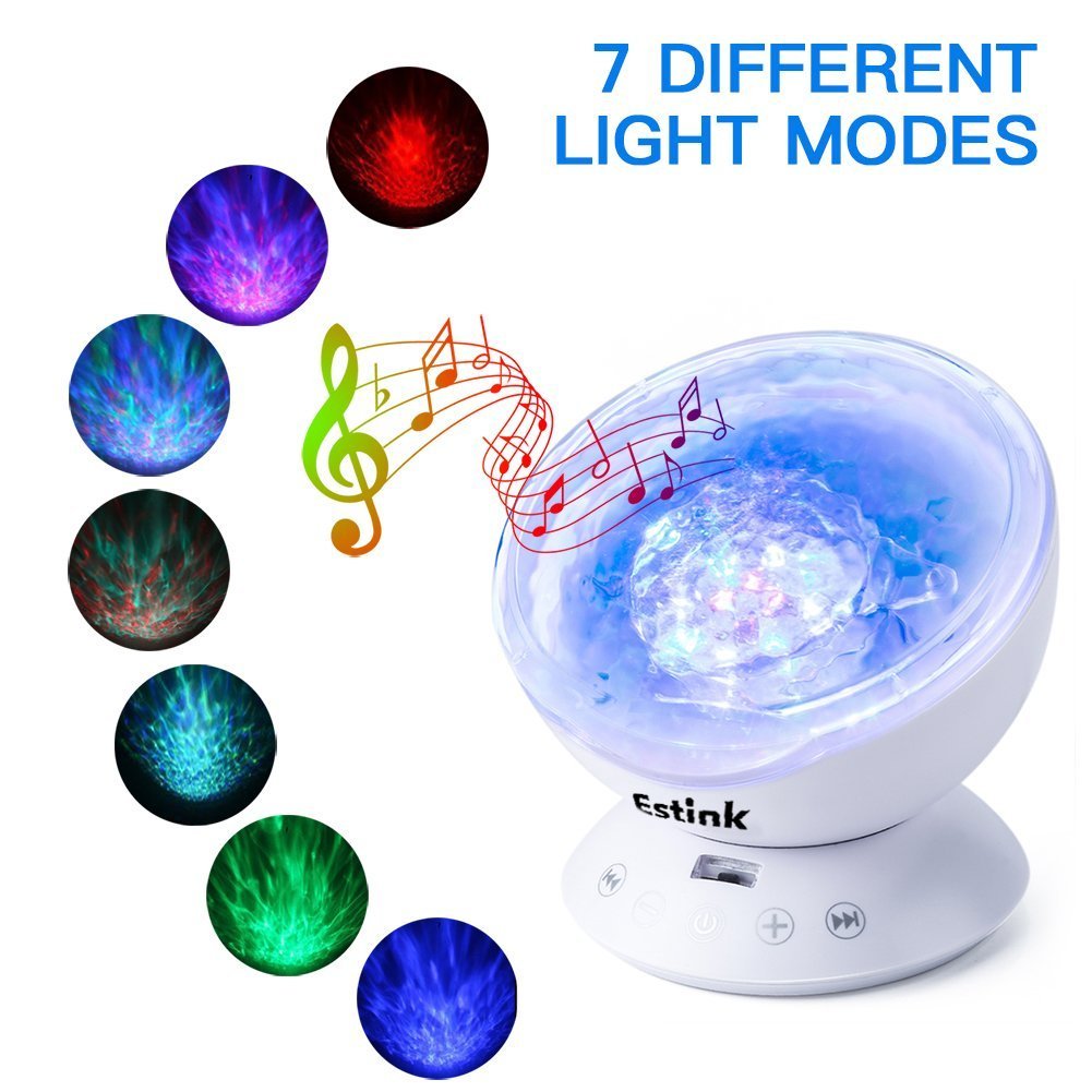 Lámpara de Proyector LED Proyector de Luz Océano Mando a Distancia ...