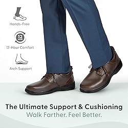 Orthofeet Men's Orthopedic Claude Hands-Free Casual