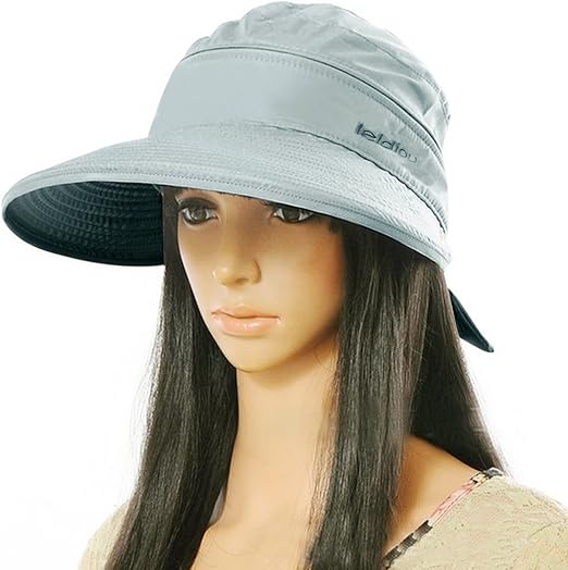 grey summer hat