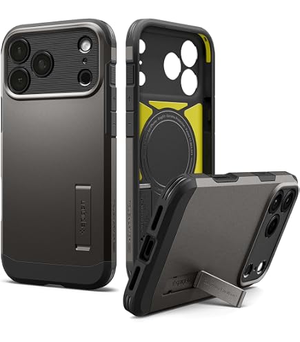 Spigen Rugged Armor MagFit Case for iPhone 18 Pro Max/iPhone 17