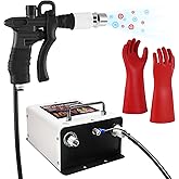Saladulce Ionizing Air Gun, 10KV Anti Static Gun, Electrostatic Eliminator for Auto Painting, Electronics, Plastics, Printing, Industrial Cleaning(110V)