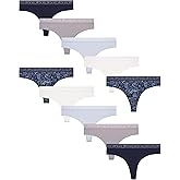 Lucky Brand Women's Thong Panties 10Pack