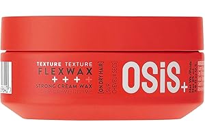 Schwarzkopf Professional OSiS+ Flexwax Strong Hold Hair Cream | Natural Shine & Texture | Long Lasting Hold for All Hair Type