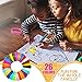 3D Pen Filament Refills - 1.75mm ABS 520 Linear Feet (20 Foot Each) Total 26 Different Colors Fun Pack. 6 Glow in The Dark Colors Free Stencils eBook