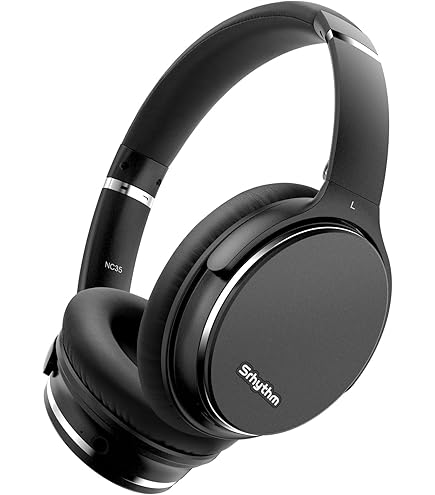 Srhythm NC25 Active Noise Cancelling Bluetooth Headphones