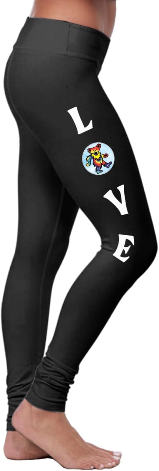 Grateful Dead Dancing Bear Love Fitness Yoga Printed