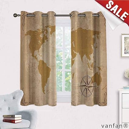 Amazon Com Big Datastore Teen Vintage Aged Antique World Map With