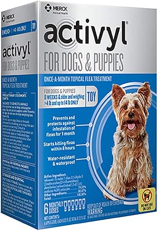 puppy flea treatment 6 weeks