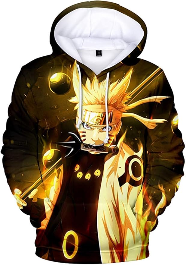 Anime Hoodie Fashion 3D Printed Cartoon Costume Sweatshirt Show Support to Anime Anime Fans 