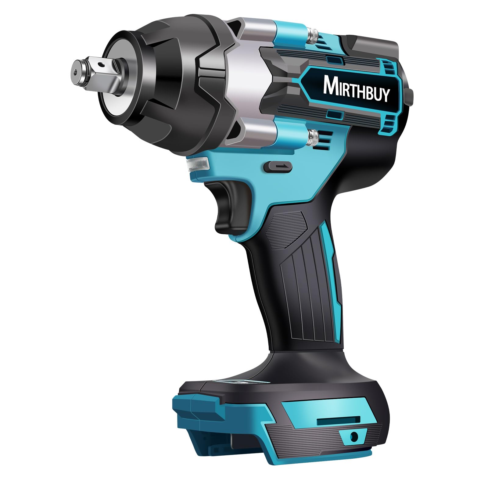 Mirthbuy 18V Brushless Impact Wrench, 700N.m, 1/2 inch for Makita BL1830, BL1830B, BL1840, BL1840B, BL1850, BL1850B, BL1860B