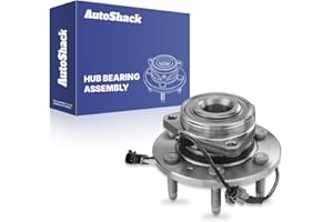 AutoShack Front Wheel Hub Bearing Assembly with ABS Replacement for 2014-2018 Chevrolet Silverado 1500 2014-2018 GMC Sierra 1