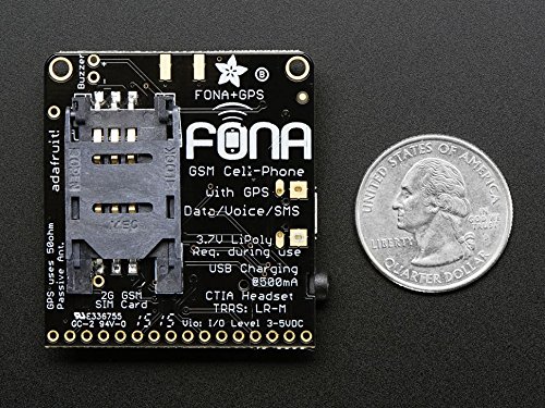 Adafruit FONA 808 - Mini Cellular GSM + GPS Breakout [ADA2542]