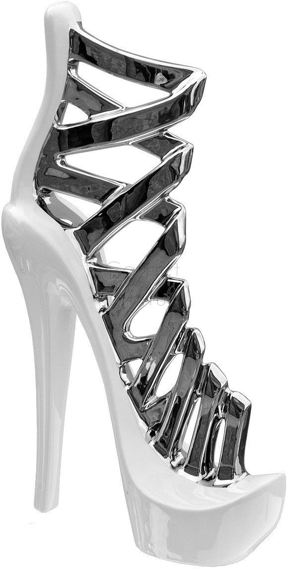 Small Stiletto Shoe in White ,CP72 [CP72]