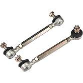 ACROPIX 10cm 3.94" Steering Tie Rod End Tie Rod Link | Fit for 50cc 70cc 90cc 110cc 125cc 150cc ATV Quad Four-Wheeler with Ball Joint Accessories, Pack of 2