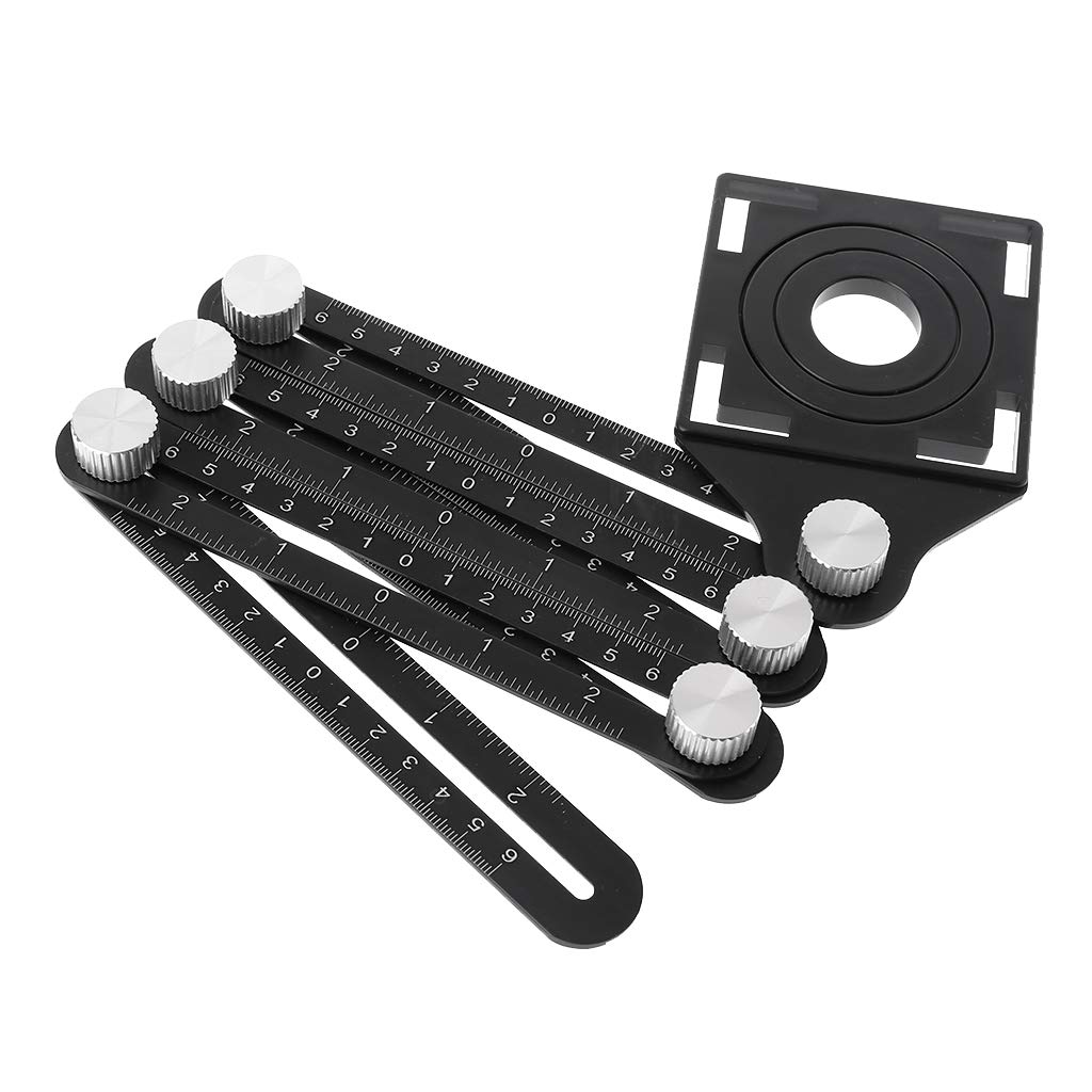 Hogar y cocina con regla de ángulo de plantilla múltiple y guía de