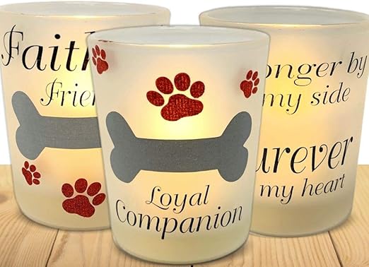 pet remembrance candle