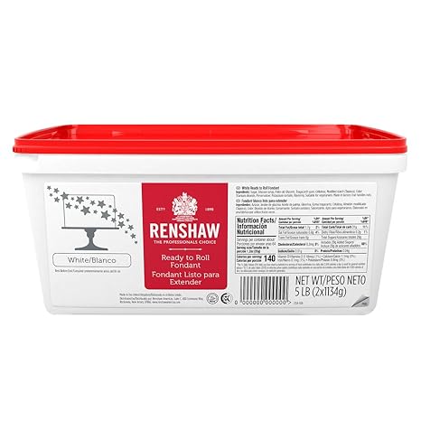 Ready to Roll Fondant Icing White 5lb 