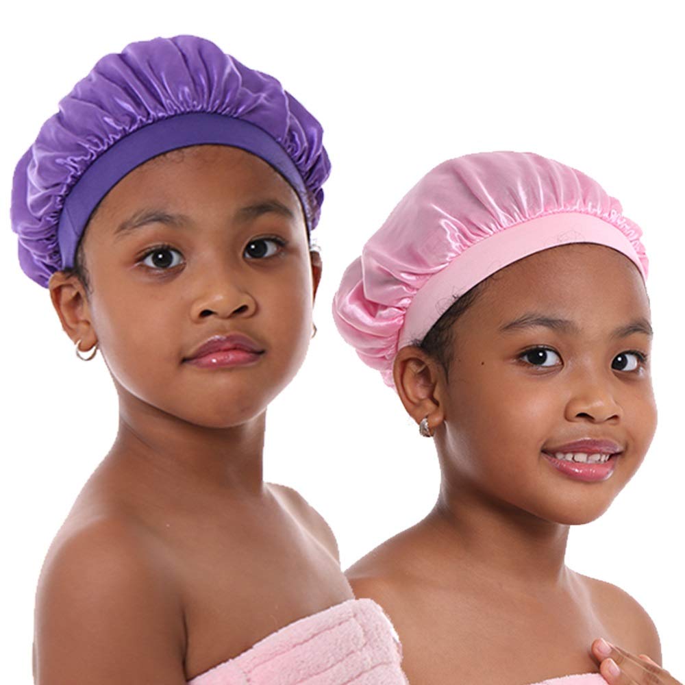 satin hair caps for babies