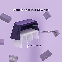 XVX Side Print Keycaps - Shine Through Keycaps, PBT