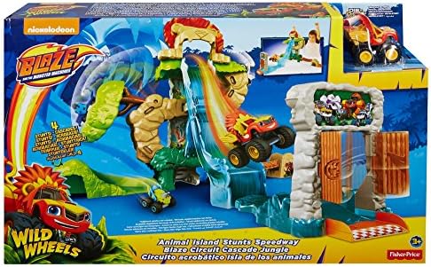 blaze animal island playset