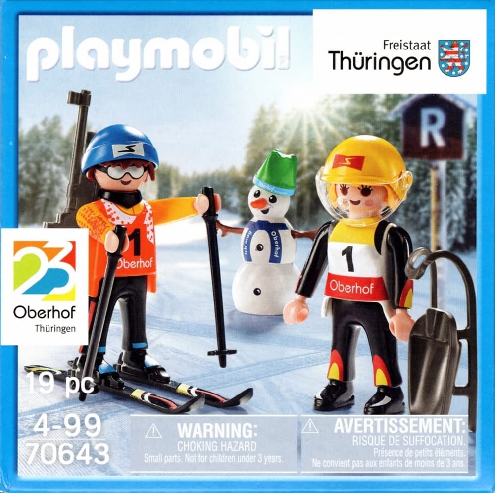 PLAYMOBIL 70643 Wintersport Oberhof Winter Games 2023 Limited Edition Special Set
