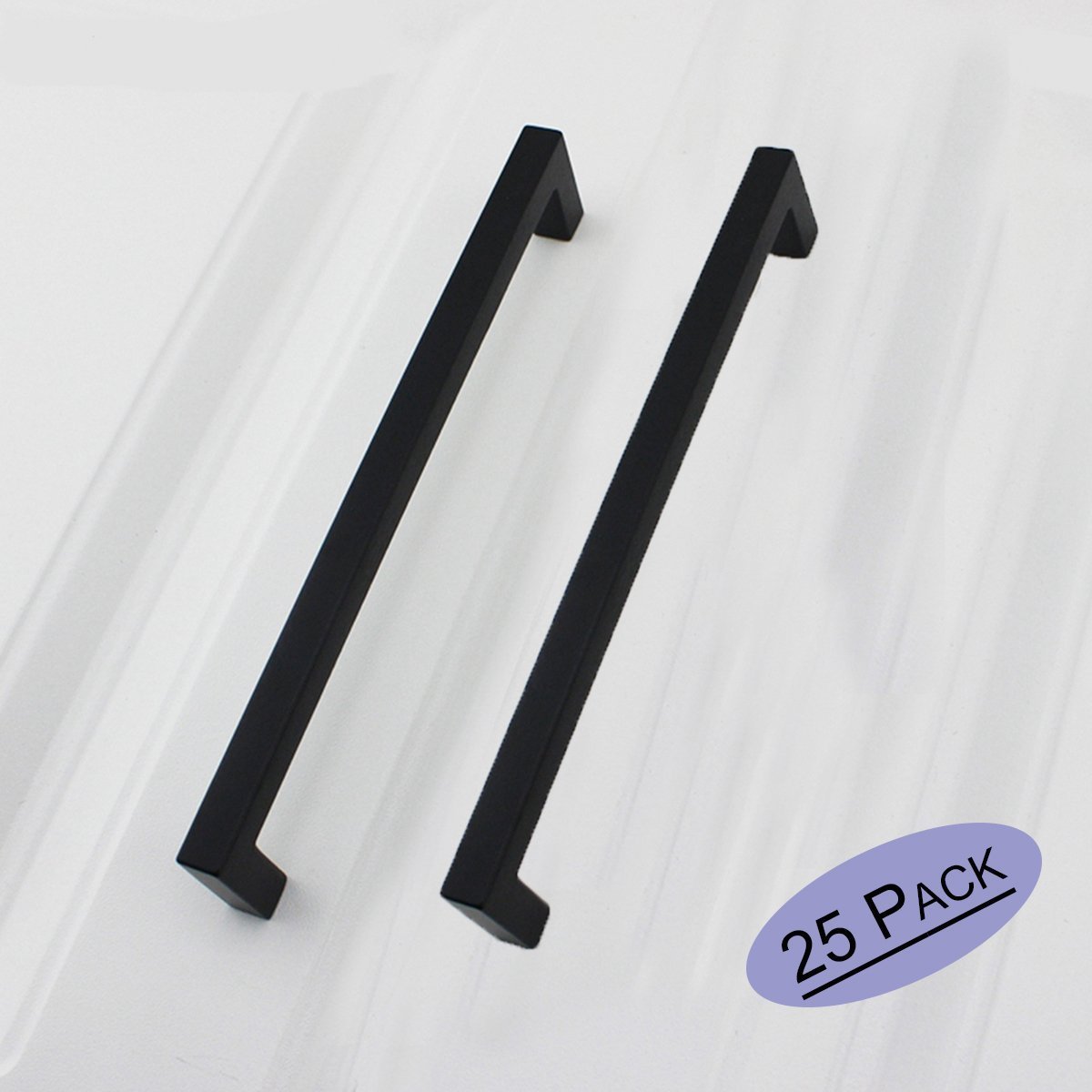 Best Black Square Bar Cabinet Pull Drawer Handle