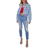 Forever 21 womens Distressed Denim Jacket