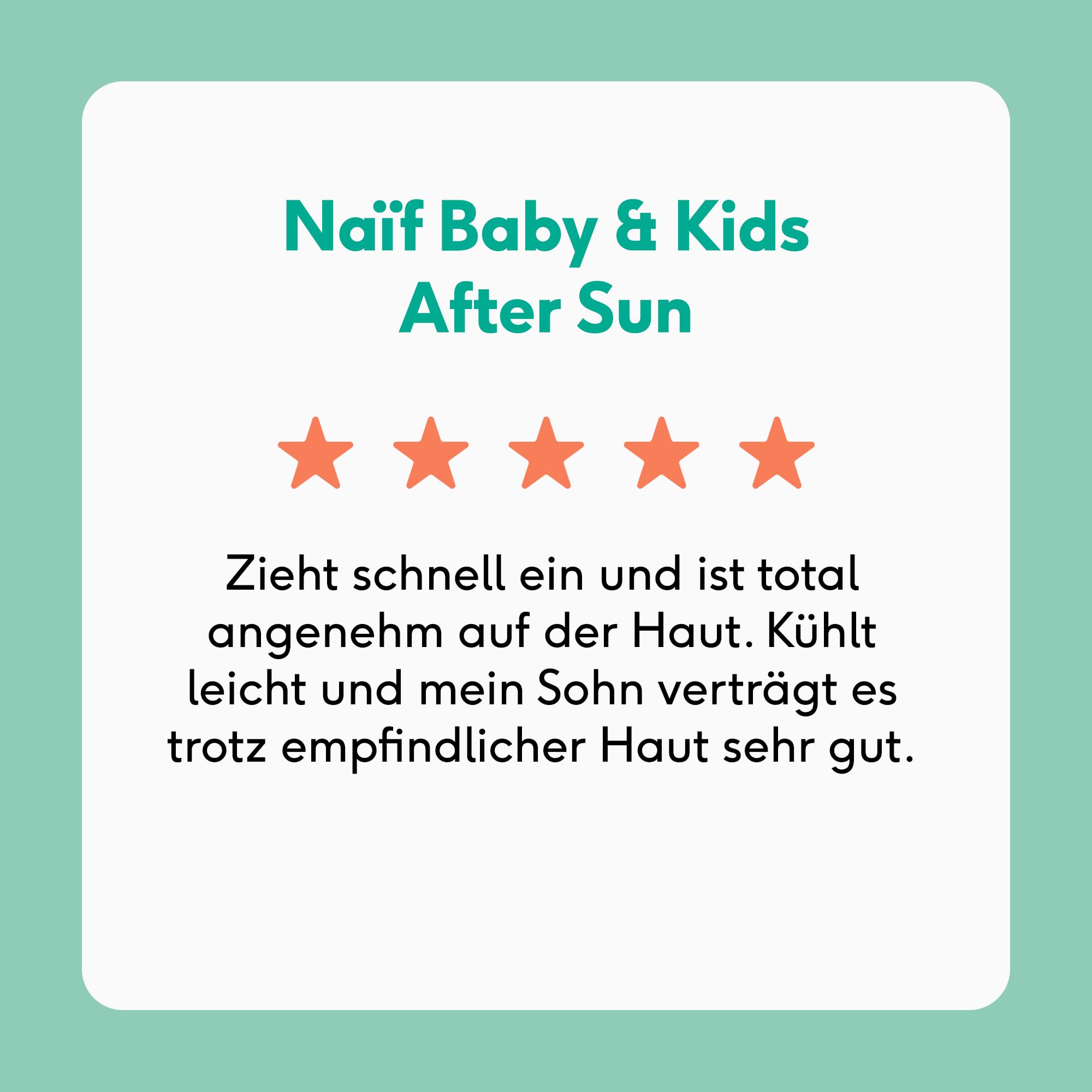 Naïf - Kühlendes Aftersun-Spray - für Baby & Kind - 0% Parfüm - Beruhigt und kühlt die Haut - Ohne Mikroplastik, Mineralöle oder Silikone - Dermatologisch Getestet - Vegan - 175ml 5