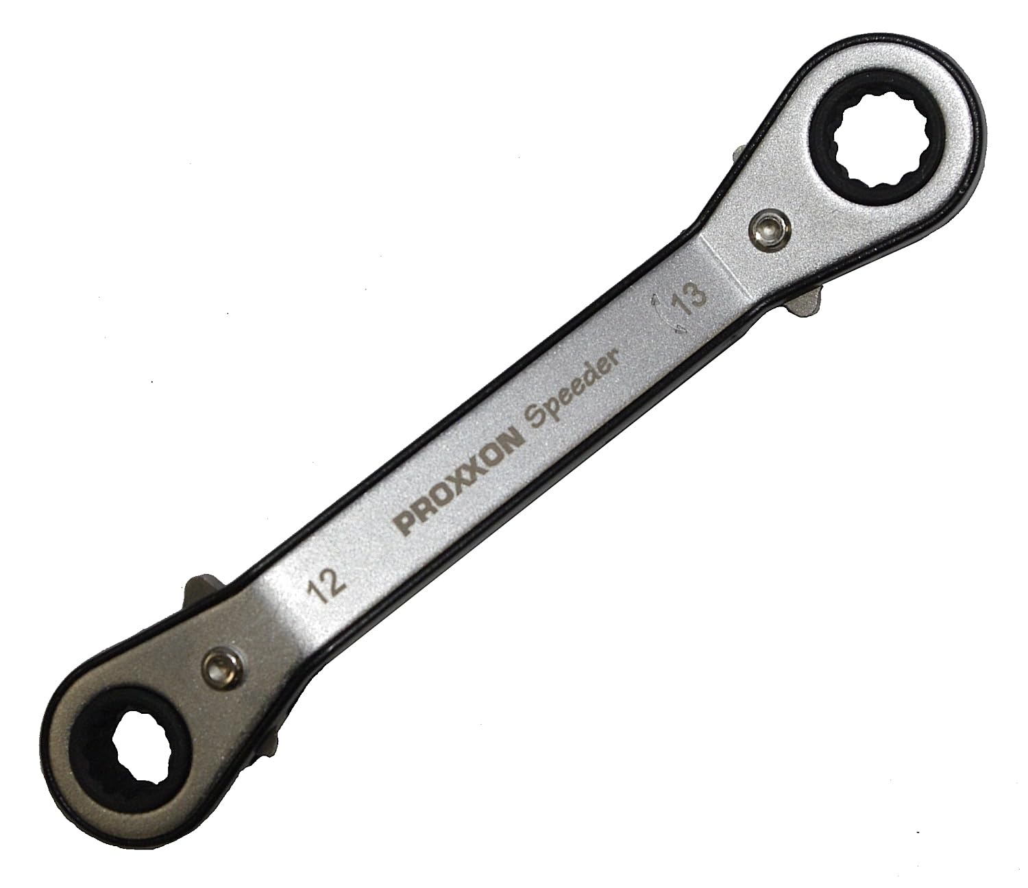 Proxxon 23209 Speeder Ratchet Wrench 12 x 13 mm Crank 25° Ring Insert Made of CRV Steel Left/Right Switching