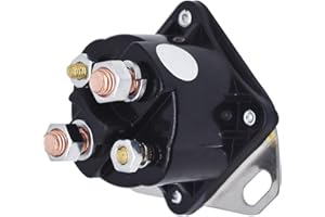 7.3L Glow Plug Starter Solenoid Starter Relay Replacement for Ford F-250 F-350 F-450 12-Volt System 4 terminals - Replaces F4