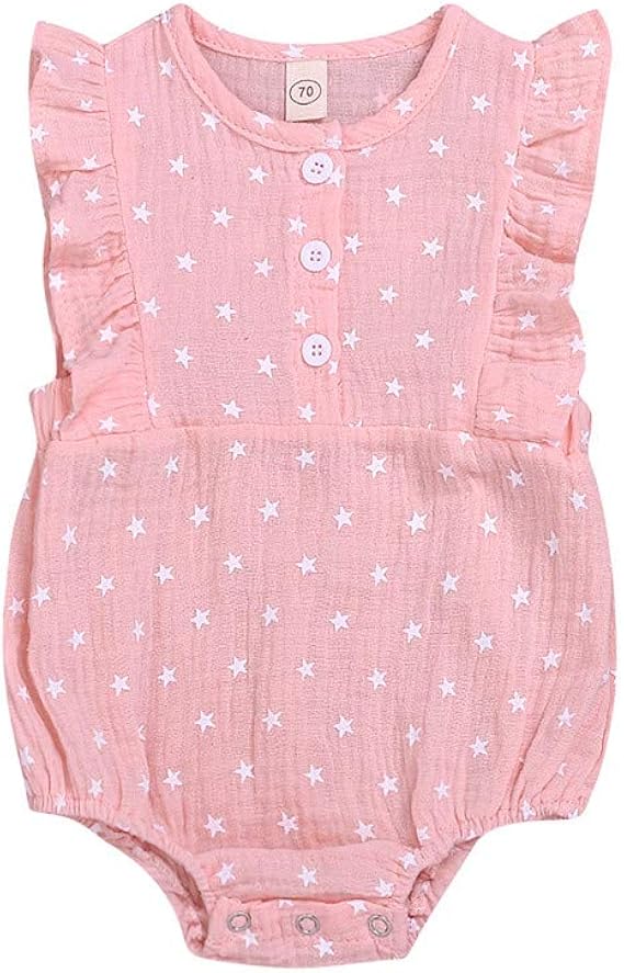 Amazon Co Jp ベビー服 生まれたばかりの子供の赤ちゃん女の子服7月のスタープリントロンパースボディスーツの衣装の第4回柄 ショーツ カジュアル 上下セット七五三 入学式 卒業式 出産祝い 通園 通学 発表会 旅行 海辺 記念日 こどもの日 服 ファッション小物