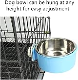 Clover 2-in-1 Stainless Steel Dog Bowl with Stand Small/Medium Dogs view 4