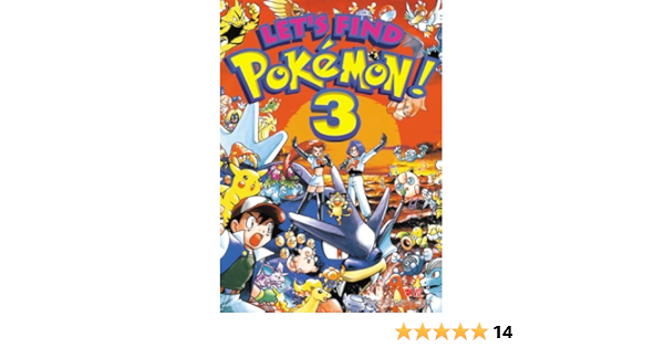 Amazon Let S Find Pokemon Vol 3 Aihara Kazunori Books