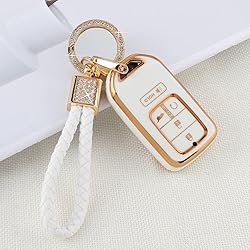 PIFOOG Key Fob Cover for Honda 5 Buttons Car Keys