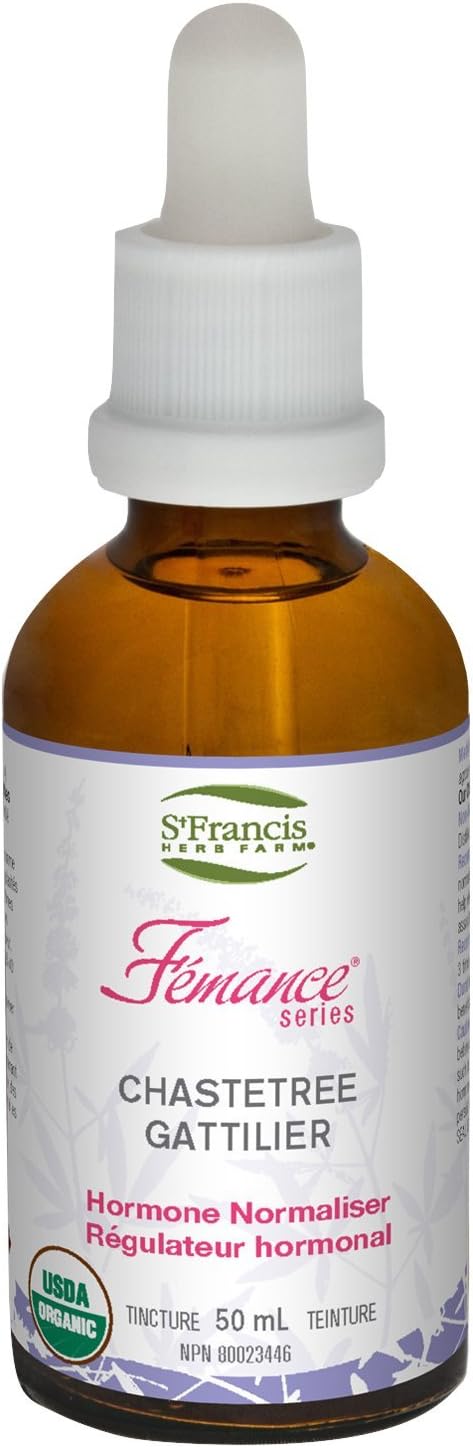 Chaste Tree Berry Agnus Cactus (Vitex) (50ml) Brand: St Francis