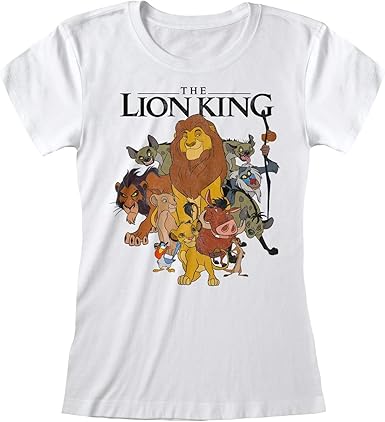 camiseta rey leon mujer