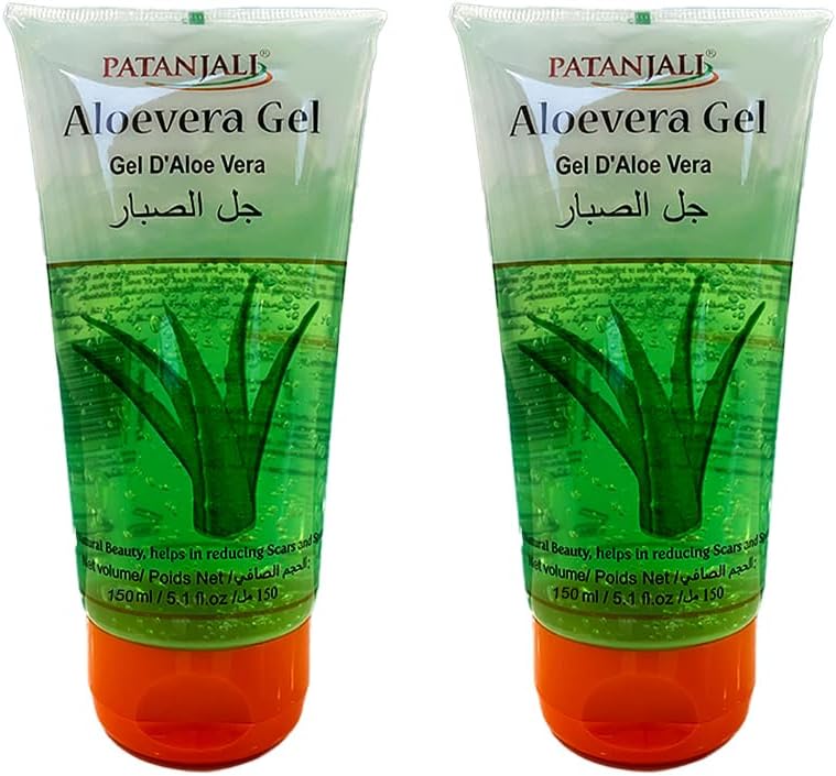 Patanjali Aloe Vera Gel Pack of 2 150 ml Each Lightweight Gel