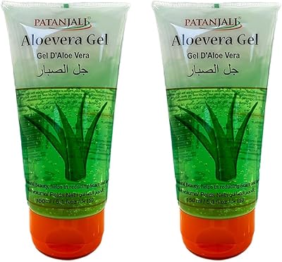 Patanjali Aloe Vera Gel Pack of 2 150 ml Each Lightweight Gel
